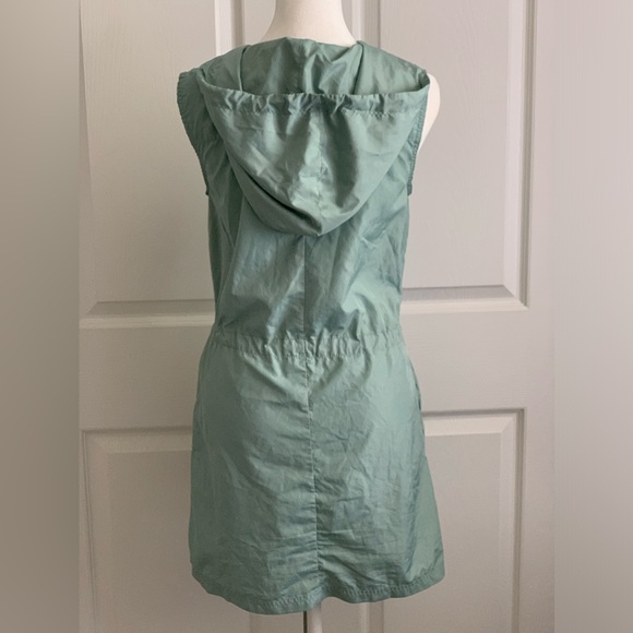 CHEAP MONDAY “Sofie” Women’s Sleeveless Full Zip Slicker Vest Jacket Size: XS - Picture 4 of 7